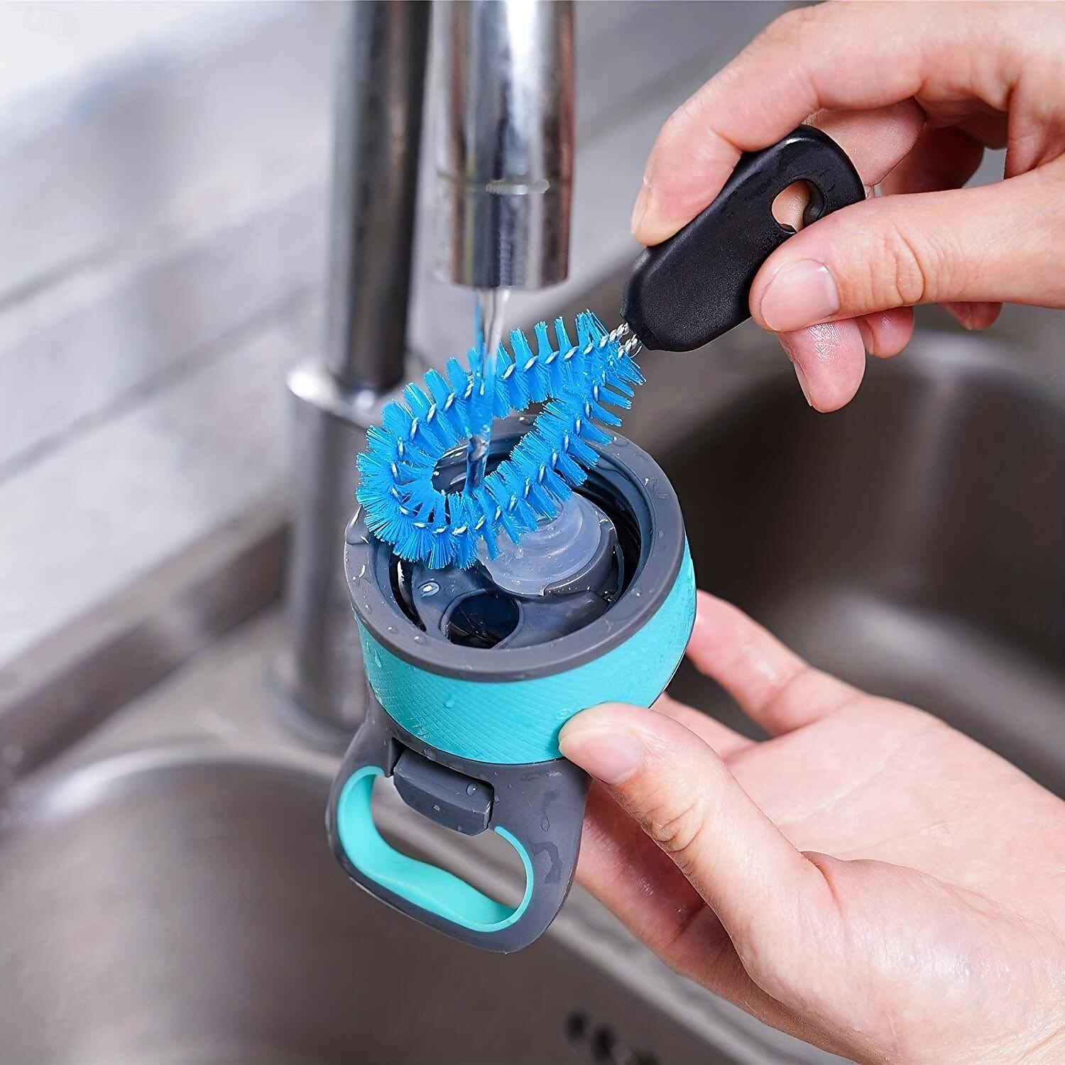 Set di spazzole per la pulizia delle bottiglie d'acqua 3 in 1: perfetto per bottiglie a collo stretto, bottiglie sportive, tazze da caffè, bicchieri e fiaschette del 2025 a $11.99 –P1