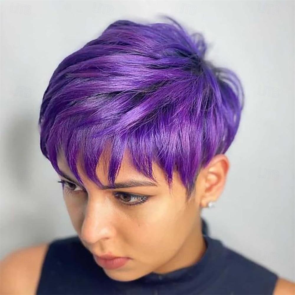 Perruques Courtes Synthétiques pour Femmes Noires/Blanches Cheveux de Couleur Naturelle Perruques pour Femmes Perruques Cheveux Courts avec Frange Perruques de la Saint-Patrick Perruques d'Halloween de 2025 ? $20.99 –P10