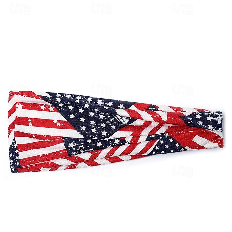 Printed Sports Headband Yoga Headband Headband Sweat Absorbing Band Anti Sweat Women s Wide Brimmed Headscarf Headwear 2025 - $6.99 –P15