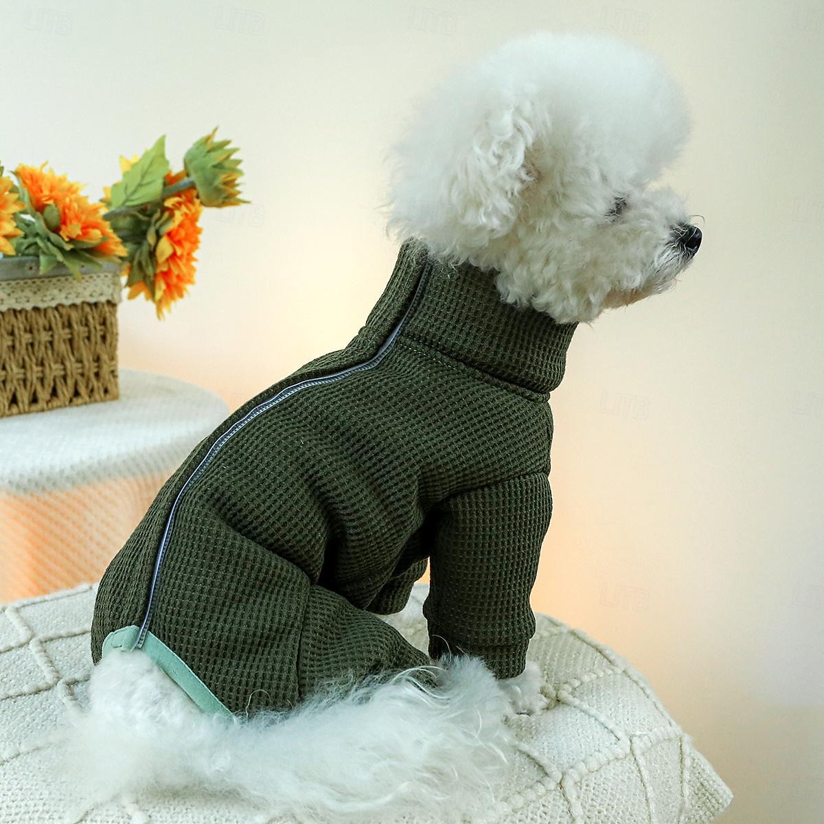 Dog Cat Coat Jacket Fashion Cute Winter Warm Soft Washable Comfortable Outdoor Sports Dog Clothing for Bichon Frise Poodle Pomeranian Baby Pet Papillon 2026 - $30.99 –P5