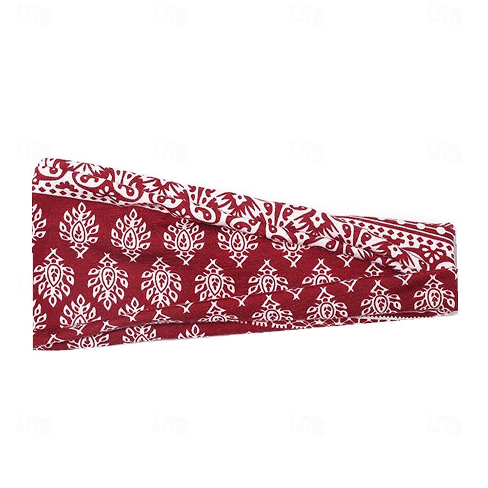 Boho Headbands For Women Fashion Wide Headband Yoga Workout Head Bands Hair Accessories Band 2025 - $4.99 –P10