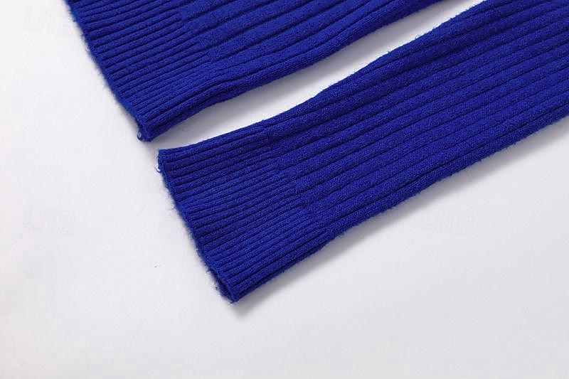 Herren Pullover Zur Seite fahren Gerippt Gedrehtes Stricken Cropped Strick Feste Farbe Rollkragen warm halten Moderne zeitgenössische Arbeit Freizeitskleidung Bekleidung Herbst Winter Kamel Wein S M L 2025 - $14.99 –P5