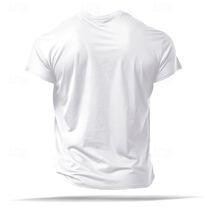 T-shirt à manches courtes pour le jour des anciens combattants Patriote Américain Drapeau de Paris coton graphique noir blanc bleu foncé confortable mode décontractée sports extérieur designer de 2025 ? $15.99 –P3