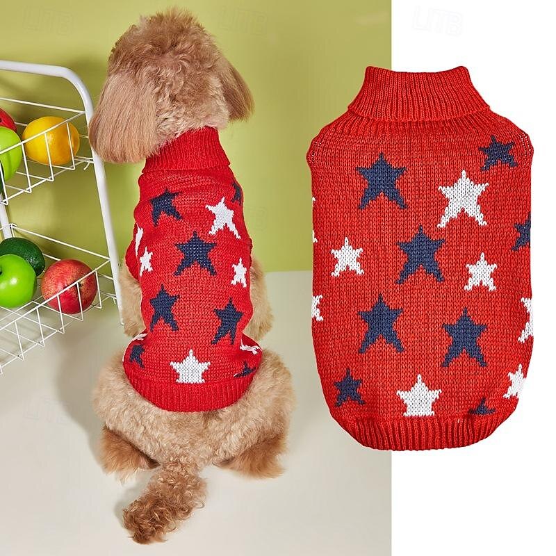 2025年 犬用 猫用 セーター ジャンパー かわいいスタイル カジュアル 冬 ウォーム 高通気性 ソフト 洗濯可 快適 アウトドア カジュアル／普段着 犬服 for ビジョンフリーゼ ポメラニアン 赤ちゃんサイズ パピヨン Small  コレクション – $26.99 –P6