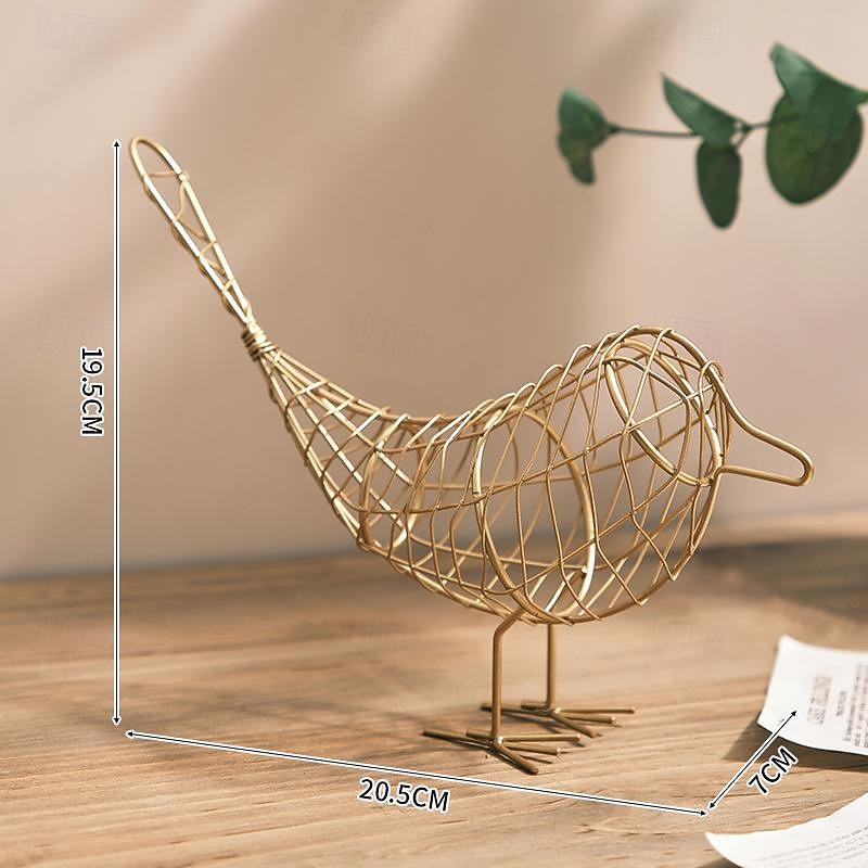 2025年 鳥の ornament ワイヤー アイアン 鳥 モデル 鳥のモデリング装飾 テーブル 鳥の ornament クリスマスギフト  コレクション – $25.99 –P6
