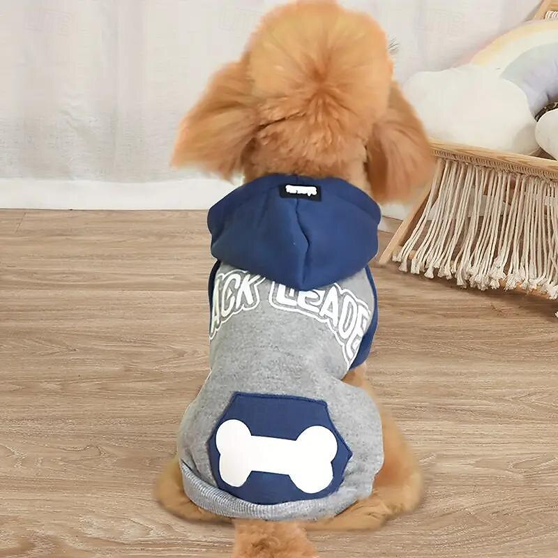 Dog Cat Hoodie Fashion Cute Winter Warm Soft Washable Comfortable Outdoor Sports Dog Clothing for Bichon Frise Poodle Pomeranian Baby Pet Papillon 2025 - $26.99 –P1