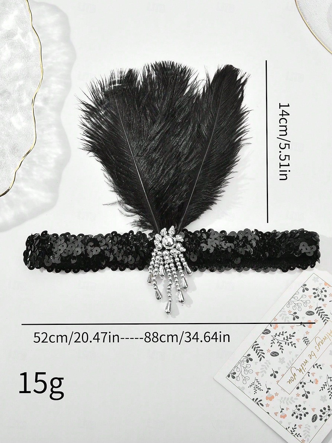 Fejfedők Flapper fejpánt Retró Ordító 20-as évek 1920-as évek Műanyag Kompatibilitás Jelmez Farsang Női Jelmez ékszerek Divatékszer 2025 - $11.49 –P13