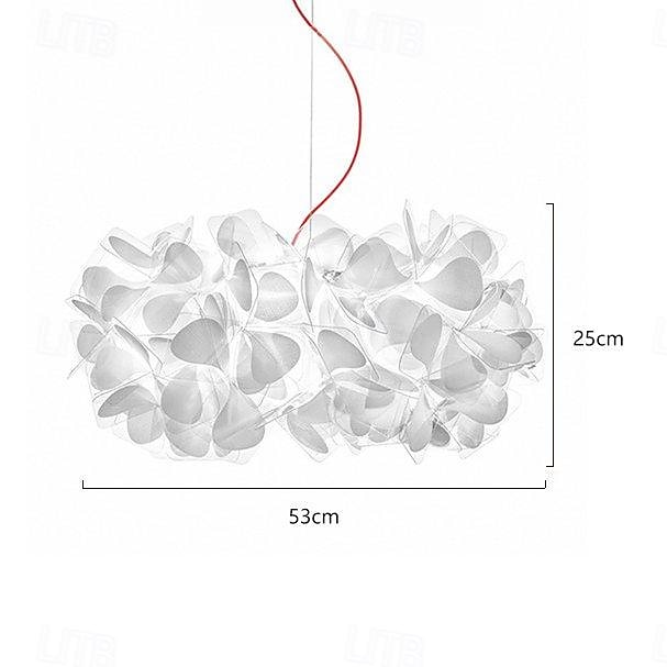LED Pendant Light 53/78cm 1-Light 1 Light Color Acrylic Modern Style Dining Room Bedroom Pendant Lamps 110-240V 2026 - $999.99 –P7