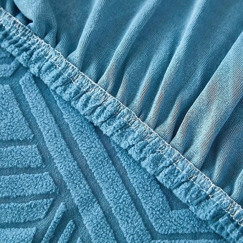 Copridivano letto senza braccioli in tessuto jacquard di 3 misure diverse, copridivano con decorazioni per Capodanno, protezione elasticizzata, copripanca elastico del 2025 a $30.99 –P13