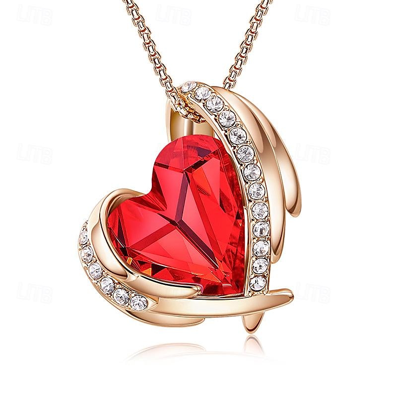 cadouri de ziua femeii ziua femeii cadouri de ziua mamei pentru fete colier înger roz feminin nișă pandantiv creativ de cristal accesoriu simplu și versatil colier cadouri de ziua mamei pentru mama 2025 - $50.24 –P18