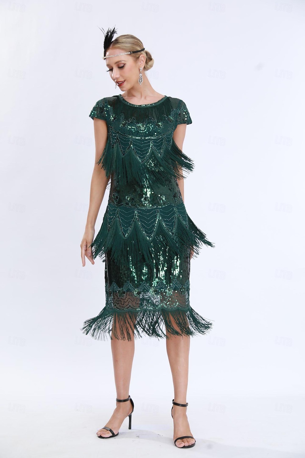 Retró Ordító 20-as évek 1920-as évek Déli Flapper ruha Ruhák A nagy Gatsby Flapper lány Esküvői Vendég Flitter Rojt Flitter Kerek Jelmez Női Teljesítmény Esküvő Esküvői vendég Felnőttek Ruha Hazatér 2025 - $60.99 –P10