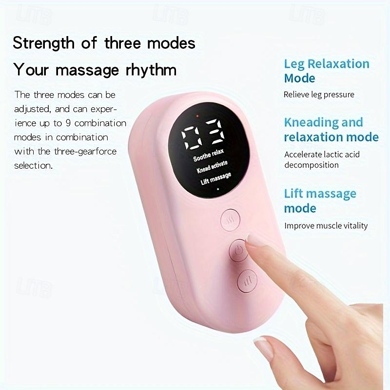 ηλεκτρικό μασάζ ποδιών ασύρματο μασάζ πίεσης αέρα επαναφορτιζόμενη αερόσακος γάμπας μασάζ γιορτινό δώρο για γονείς για αρσενικά θηλυκά γάμπα μυϊκή χαλάρωση θέρμανση φλεβίτιδα 2025 - $69.99 –P10