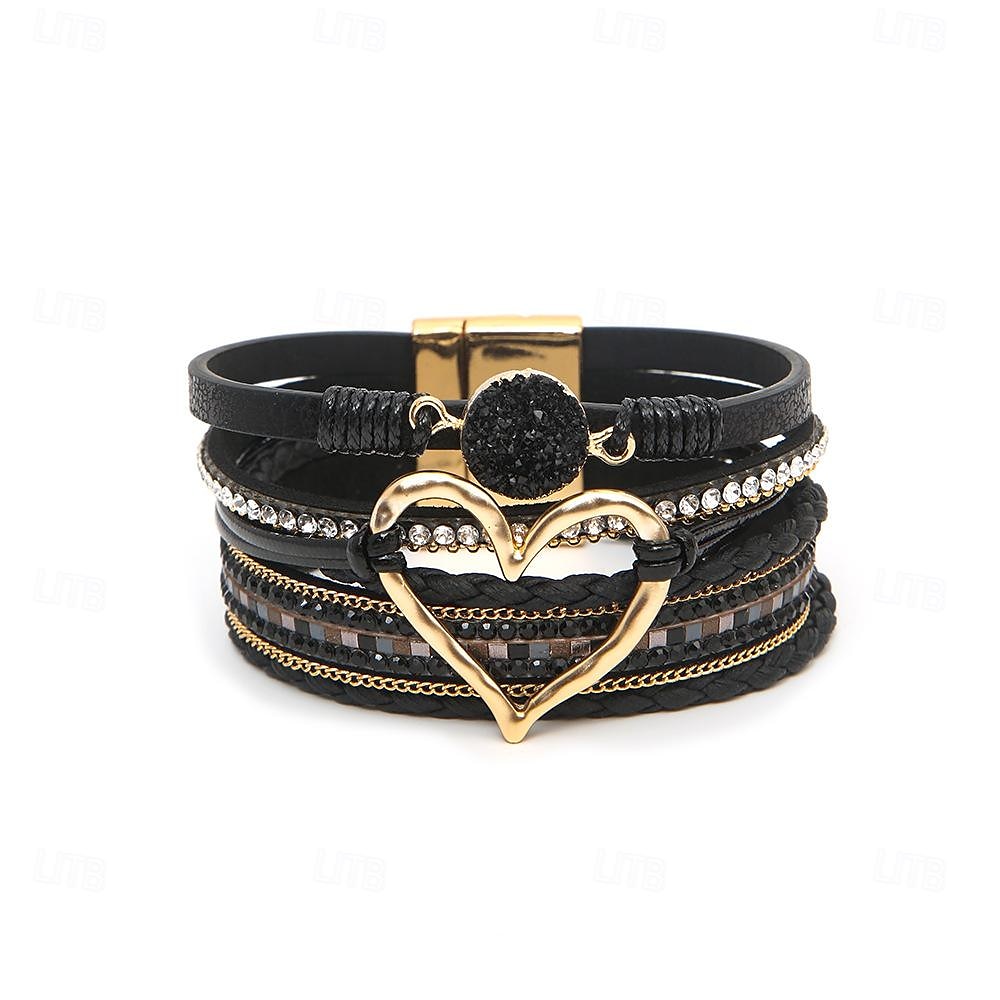 Armband Schmuck Retro Vintage Böhmische Boho PU-Leder Für Cosplay Herren Damen Modeschmuck Modeschmuck 2025 - $11.99 –P1