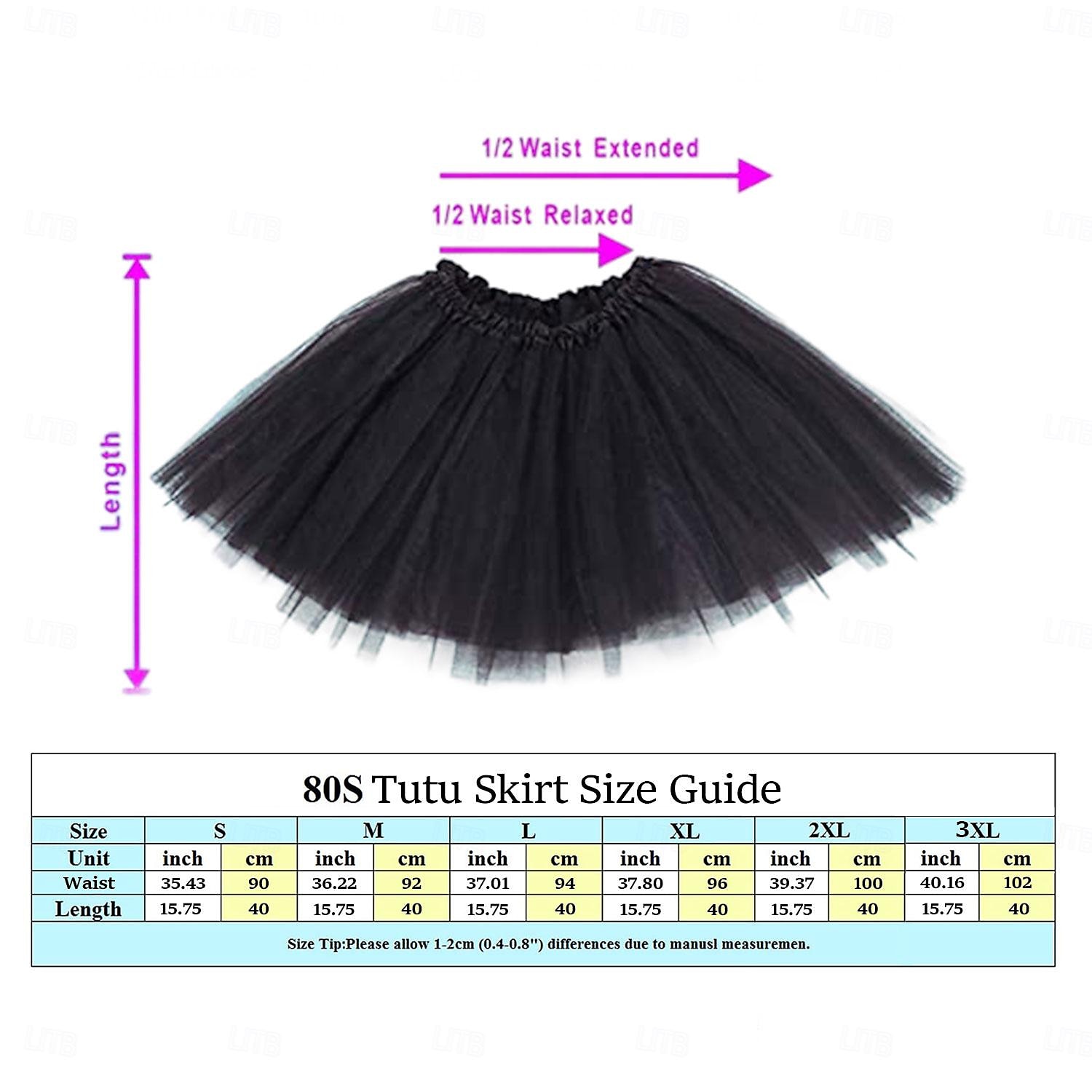 Disco Años 80 Y2K Falda Accesorios T-Shirt Retro Sin Cuello Mujer Chica Fiesta y Noche Discoteca Desfile del orgullo Adulto Más Accesorios Primavera verano 2025 - $54.99 –P3