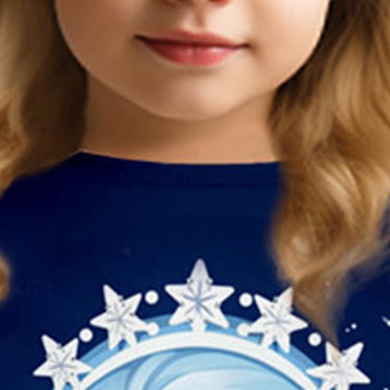 Fete 3D Desene Animate Prințesă Hanorca Pullover Manșon Lung Tipărire 3D Primăvară Toamnă Modă Șic Stradă Adorabil Copii 3-12 ani Stil Nautic În aer liber Casual Zilnic Fit regulat 2025 - $16.49 –P9