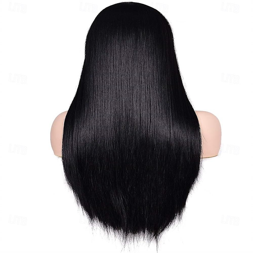 Dames 26 lange rechte groene synthetische bestendige haarpruiken met pony Natuurlijk ogende pruik voor dames Halloween cosplay St. Patrick's Day pruiken 2025 - $20.99 –P4