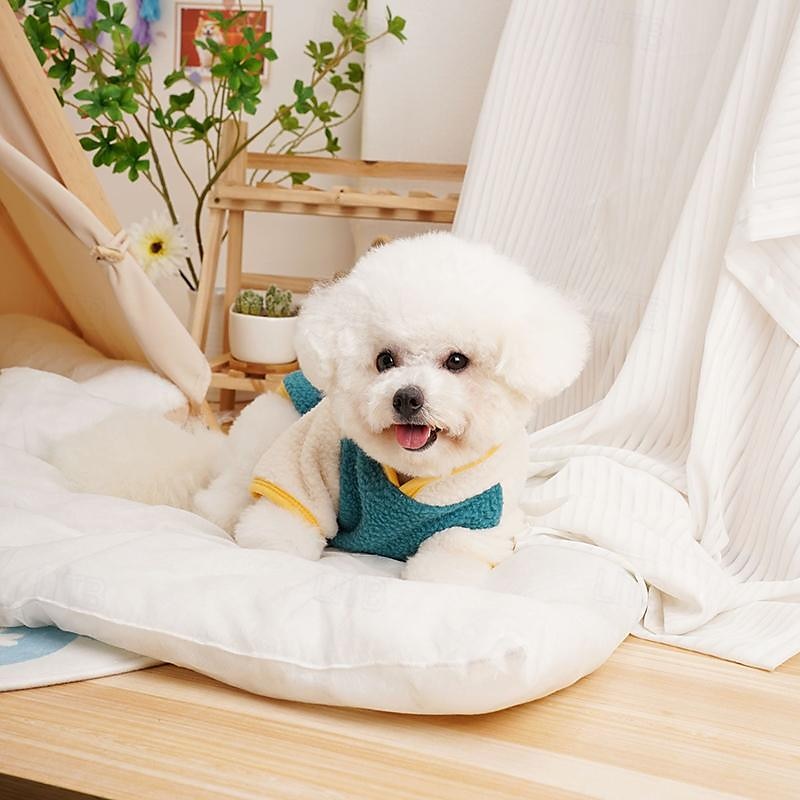 2025年 犬用 猫用 コート ジャケット ファッション かわいいスタイル 冬 ウォーム ソフト 洗濯可 快適 アウトドア スポーツ 犬服 for ビジョンフリーゼ プードル ポメラニアン 赤ちゃんサイズ パピヨン コレクション – $23.99 –P8