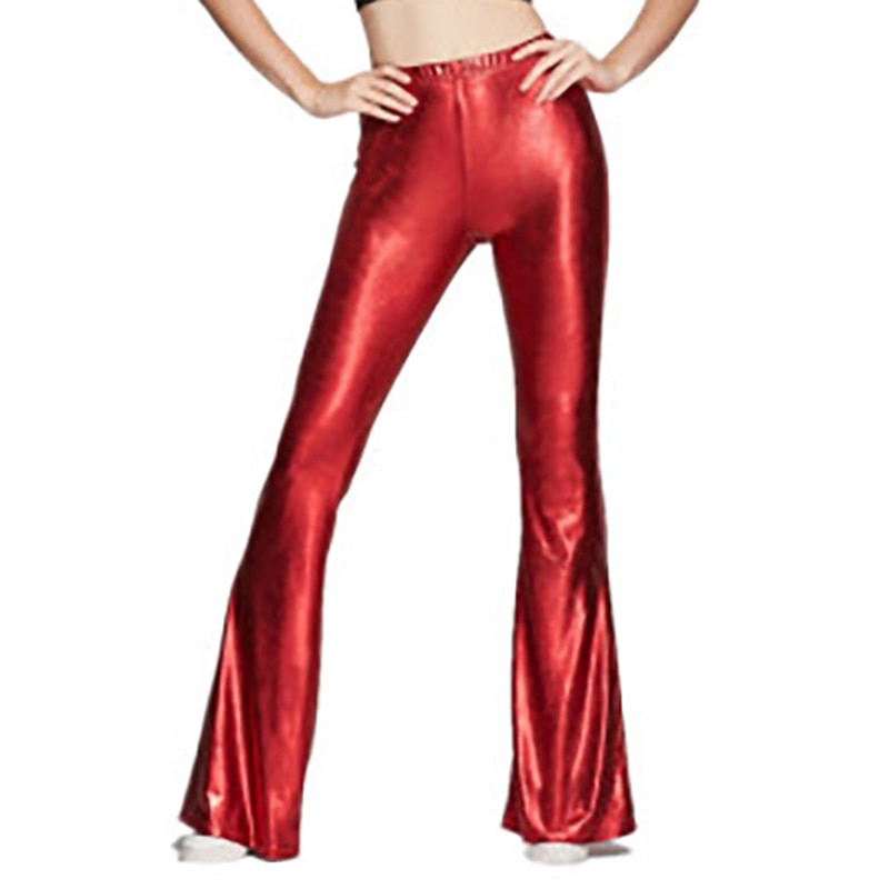 Anni '80 Hip Pop Pantaloni a zampa d'elefante Costume Abba Pantaloni a zampa Disco Tinta unica Costume Per donna Costume di Carnevale Carnevale Performance Club Parata dell'Orgoglio Adulti Pantaloni del 2026 a $26.99 –P2