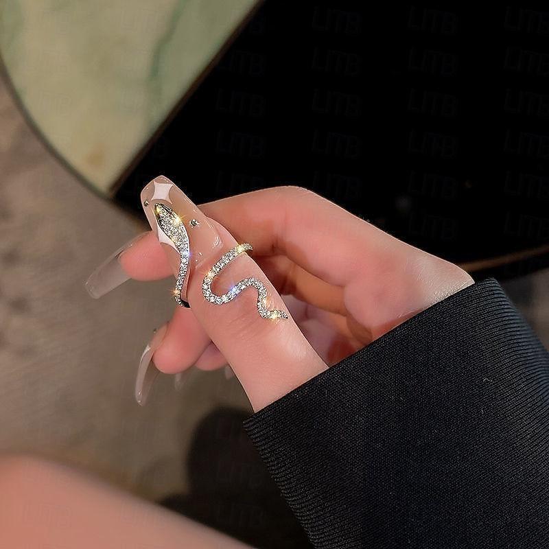 Ringa For Dam Fest / Kväll Gåva Datum Legering Fint Orm Dyrbar 2026 - $11.99 –P5