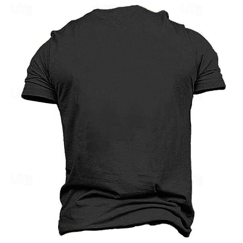 2026年 男性用 グラフィック ドラゴン Tシャツ 半袖 Tシャツ 3Dプリント クルーネック シャツ デザイナー レトリ／ヴィンテージ サブカルチャー スポーツ・アウトドア 祝日 お出かけ ブルー パープル オレンジ 春夏 衣類 S M L XL 2XL 3XL  コレクション – $19.49 –P7