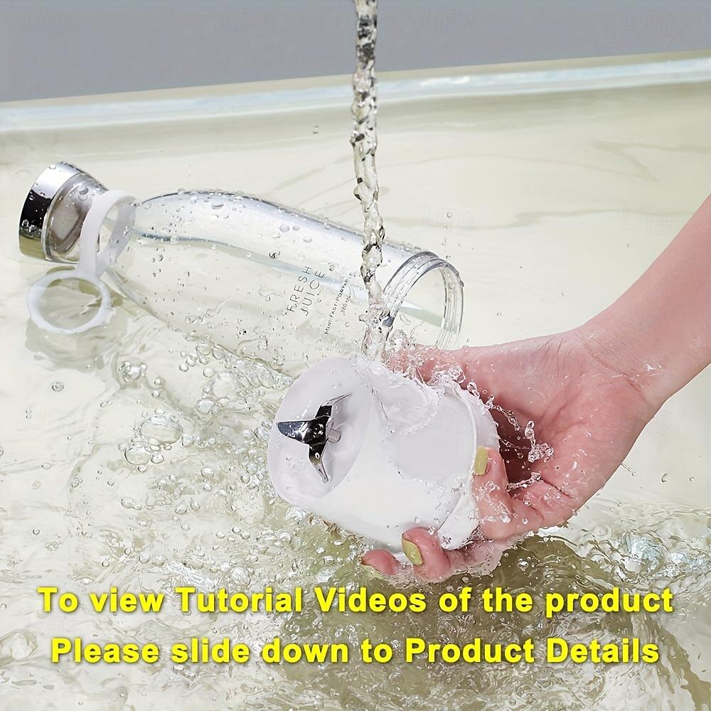 Portable Electric Wireless Mini Fruit Blender Juicer Electric Juicer Blender USB Portable Mini Fruit Mixers Juicers Fruit Extractors Food Milkshake Multifunction Juice Maker Machine 2025 - $44.99 –P9