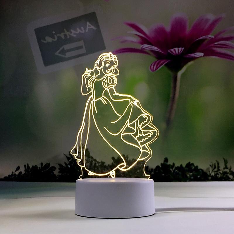 3D Night Light Bedroom Bedside Lamp Eye Care Led Light Birthday Valentine's Day Gift 2025 - $12.99 –P9
