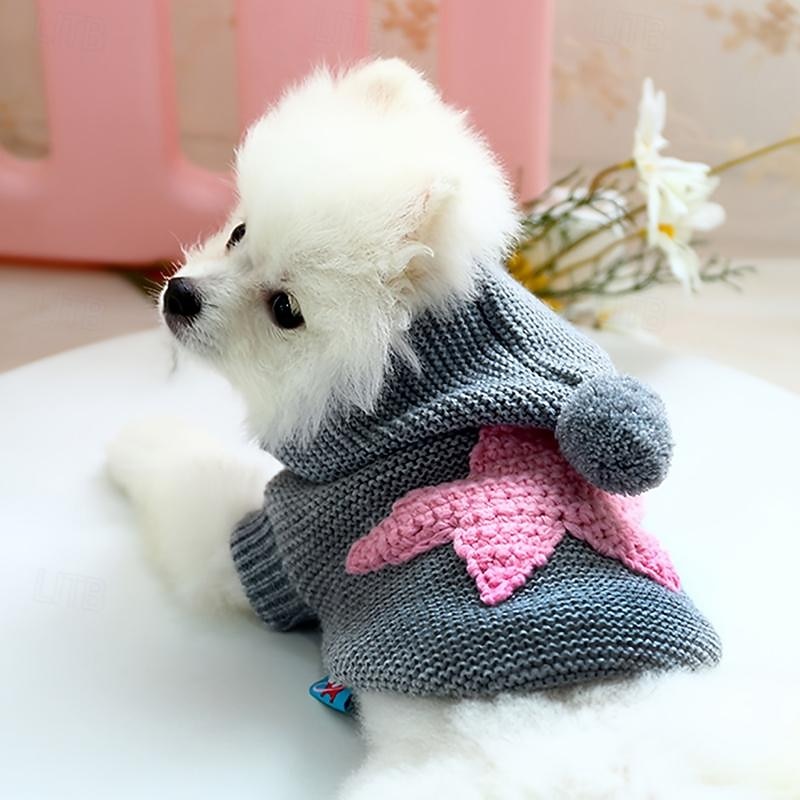 Собаки Коты Свитера Джемпер Мода Симпатичные Стиль Зима Теплый Мягкий Влажная чистка Удобный на открытом воздухе Спорт Одежда для собак for  2026 - $30.99 –P4
