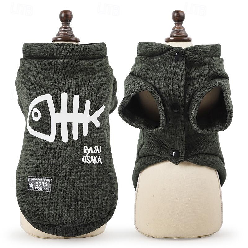 Perros Gatos Abrigos Chaqueta Moda Estilo lindo Invierno Templado Suave Lavable Cómodo Exterior Deportes Ropa para perros for Bichón Frisé Caniche Pomerania Animal doméstico del bebé Mariposa 2025 - $23.99 –P7