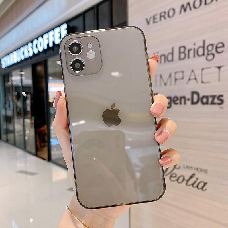 τηλέφωνο tok Για iPhone 15 Pro Max Plus iPhone 14 13 12 11 Pro Max Mini SE X XR XS Max 8 7 Plus Πίσω Κάλυμμα Πεντακάθαρη Λεπτή θήκη Διαφανής Σούπερ Λεπτό Ανθεκτική σε πτώσεις Ρετρό TPU 2025 - $14.99 –P16