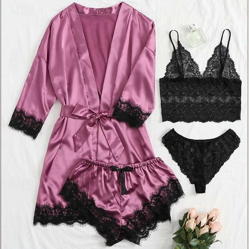 Adults' Solid Color Pajamas Nightwear Onesie Pajamas Kigurumi Pajamas Pajamas For Women's Valentine's Day Cartoon 2025 - $28.99 –P7
