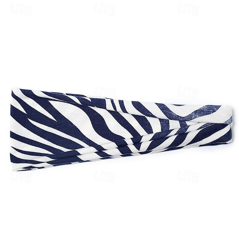 Printed Sports Headband Yoga Headband Headband Sweat Absorbing Band Anti Sweat Women s Wide Brimmed Headscarf Headwear 2025 - $6.99 –P11