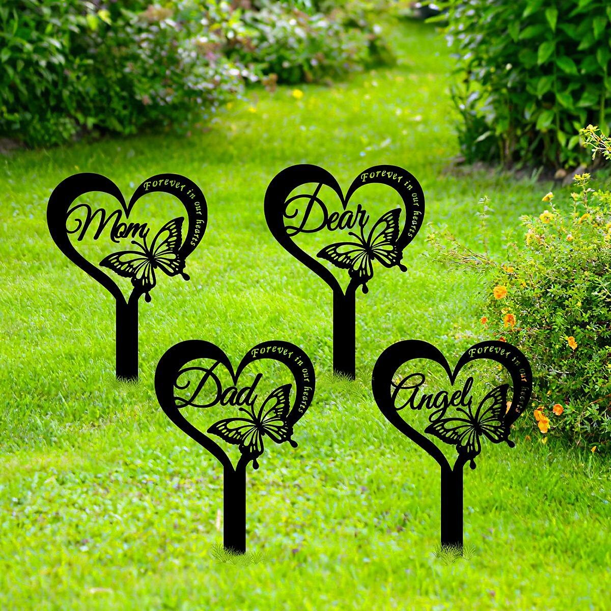 hage staker utendørs, dekorative hage staker pingvin sett hage gulv innlegg hage skilt sett inn hul bord trykt vanntett gulv innsats utendørs hage smykker 2025 - $7.99 –P2