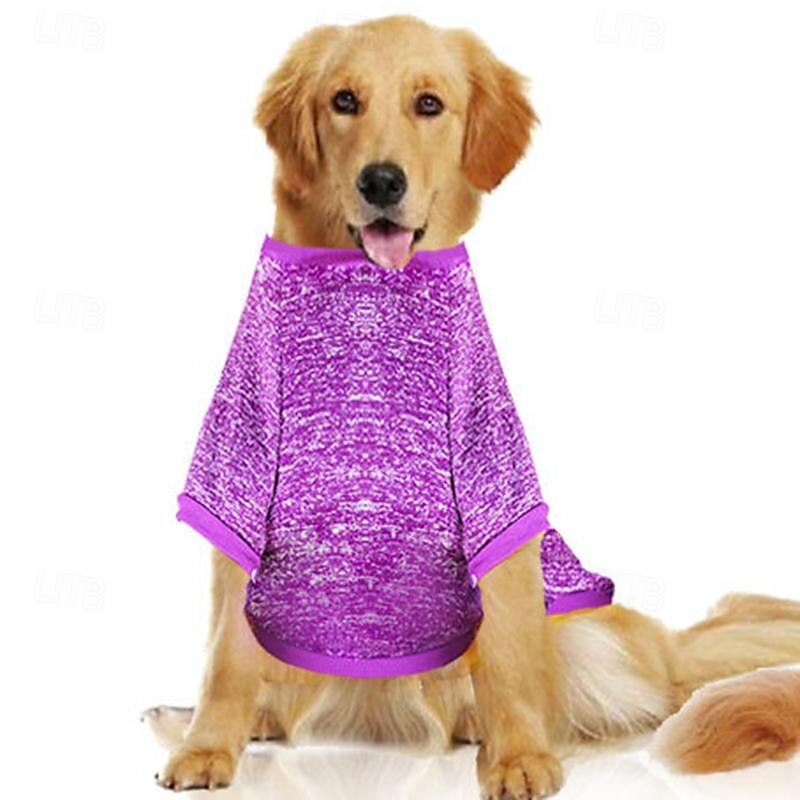 Hunder Katter Genser Mote søt stil Vinter Varm Myk Vaskbar Bekvem utendørs Sport Hundeklær for Husky Labrador malamute golden retriever Border Collie 2025 - $27.99 –P4