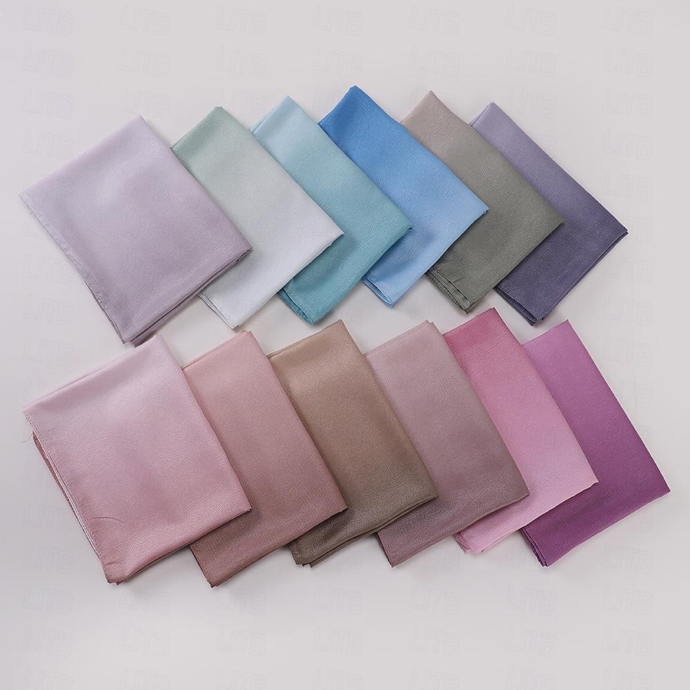 Mujer Chales Hijab Bufandas Dubai islámico árabe musulmán Ramadán Adulto Tocados 2026 - $19.49 –P18
