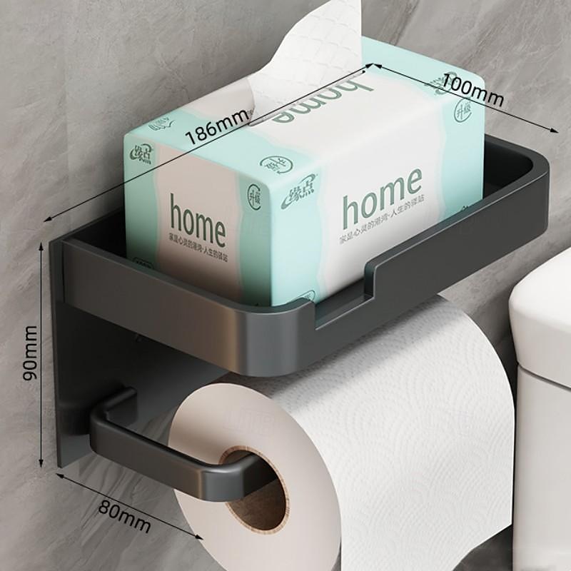 Toilet Tissue Box Wall Mounted Toilet Paper Drawer Bathroom Non Perforated Toilet Paper Rack Toilet Roll Paper Storage Rack 2025 - $23.99 –P1