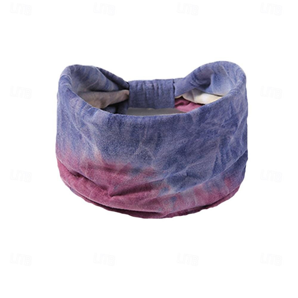 fasce boho larghe fasce per capelli turbante stile africano fasce annodate elasticizzate leopardate fasce floreali elastiche per capelli yaga accessori di moda per donne e ragazze nere (set 6) del 2025 a $6.99 –P10