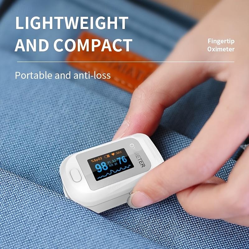 digitale vingertopbloed hartslagmeter vingertoppuls plethysmograaf en perfusie-index ideaal voor thuisgebruik en sportliefhebbers 2025 - $33.99 –P4