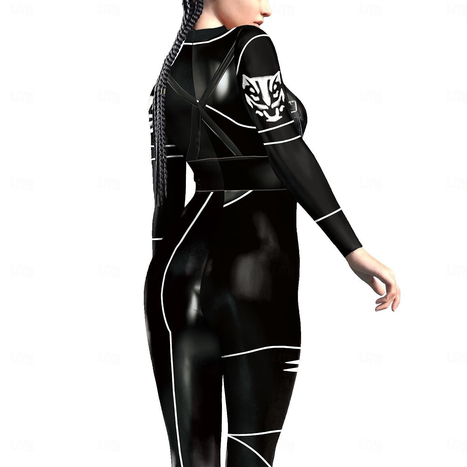 Wednesday Addams Addams Familie Wednesday Cosplay Kostüm Punk & Gothic Film Cosplay for Herren Damen Jungen Kinder Erwachsene Maskerade 2025 - GBP £22 –P5