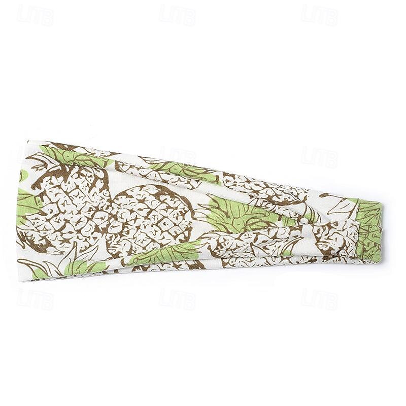 Printed Sports Headband Yoga Headband Headband Sweat Absorbing Band Anti Sweat Women s Wide Brimmed Headscarf Headwear 2025 - $6.99 –P5