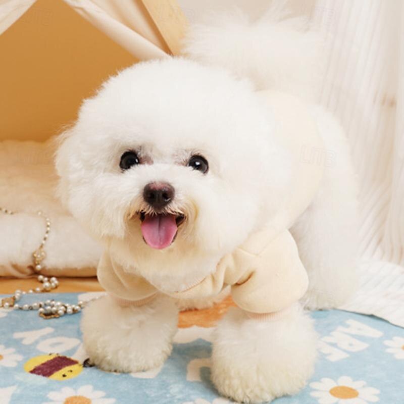 Koirat Kissat College Muoti söpö tyyli Talvi Lämmin Pehmeä Pestävä Mukava ulko- Urheilu Koiran vaatteet for Bichon Frise Villakoira Pomeranian Pienelle lemmikille papillon 2025 - $23.99 –P6