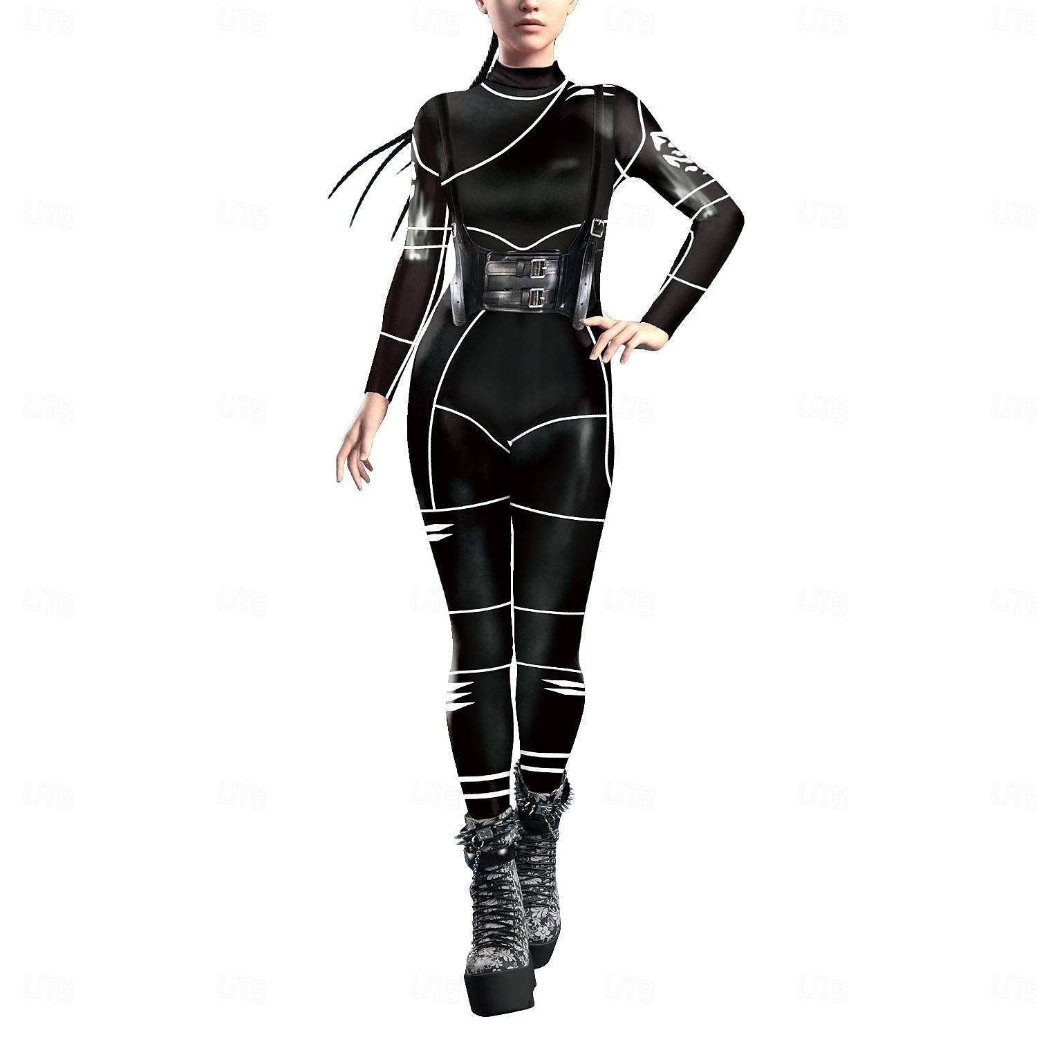 Wednesday Addams Addams Familie Wednesday Cosplay Kostüm Punk & Gothic Film Cosplay for Herren Damen Jungen Kinder Erwachsene Maskerade 2025 - GBP £22 –P1