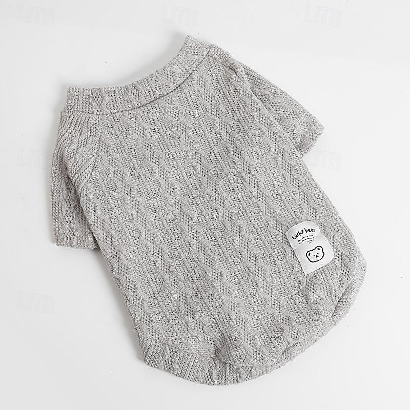 Cane Gatto Maglione Moda Carino Inverno Caldo Morbido Lavabile Confortevole All'aperto Sportivo Abbigliamento per Cani for Bichon Frisé Barboncino Volpino di Pomerania Cucciolo Papillon del 2025 a $20.99 –P15
