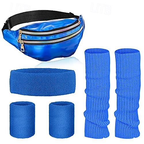 שנות ה-80 נשף מסכות תחפושות בגדי ריקוד נשים האלווין (ליל כל הקדושים) קרנבל נשף מסכות מסיבה\אירוע ערב מסיבת רווקות מצעד הגאווה מבוגרים מחממי רגליים שק גומיות 2026 - $21.99 –P3