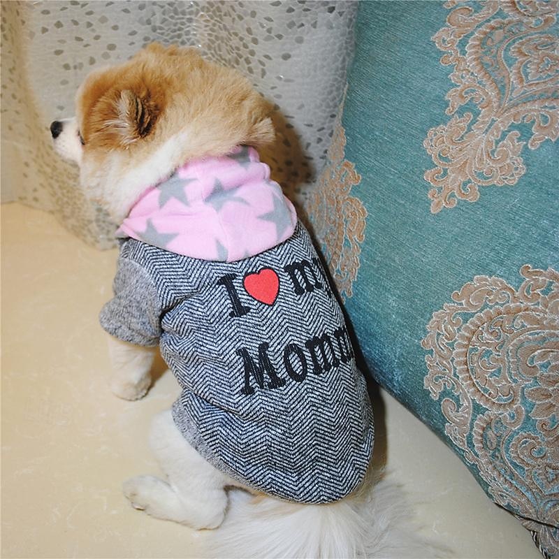 Cachorros Gatos Camisola com Capuz Moda Estilo bonito Inverno Quente Macio Lavável Confortável Ao ar livre Esportes Roupas para cães for Bichon Frise Poodle Pomerânia Animais de Pequeno Porte de 2025 por $26.99 –P12