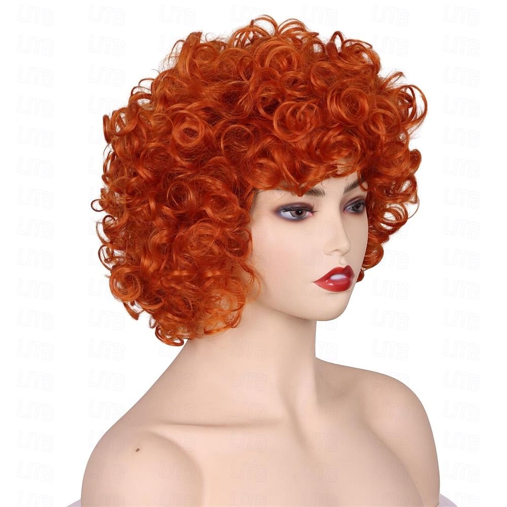 פאת רופאר קצרה רכה ומעוגלת כתמתמת לנשים תחפושת למסיבת קרנבל הלווין 2026 - $18.99 –P5