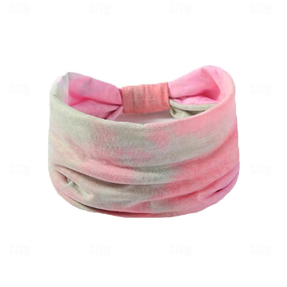 fasce boho larghe fasce per capelli turbante stile africano fasce annodate elasticizzate leopardate fasce floreali elastiche per capelli yaga accessori di moda per donne e ragazze nere (set 6) del 2025 a $6.99 –P11