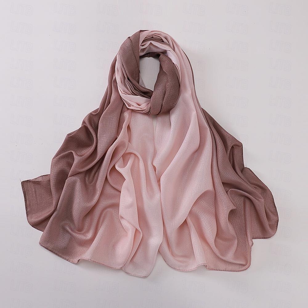 Mujer Chales Hijab Bufandas Dubai islámico árabe musulmán Ramadán Adulto Tocados 2026 - $19.49 –P27