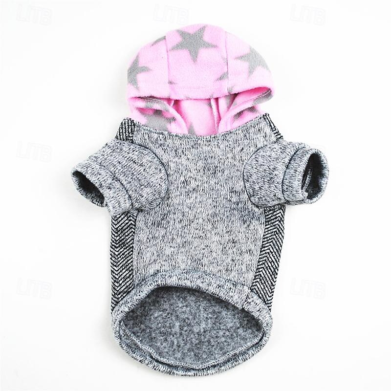 Cachorros Gatos Camisola com Capuz Moda Estilo bonito Inverno Quente Macio Lavável Confortável Ao ar livre Esportes Roupas para cães for Bichon Frise Poodle Pomerânia Animais de Pequeno Porte de 2025 por $26.99 –P9