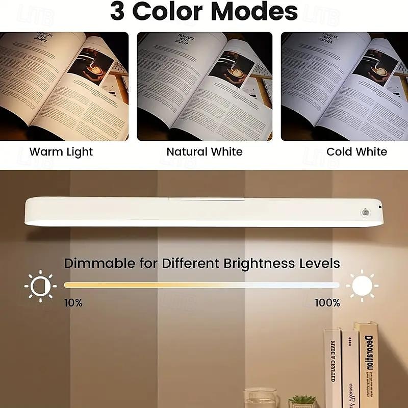 Remote Control Touch Sensing Cabinet Light Wardrobe Light Indoor Lighting USB Rechargeable Night Light Kitchen Cabinet Light Under The Counter Bedroom Dormitory Lighting 2025 - $16.49 –P5