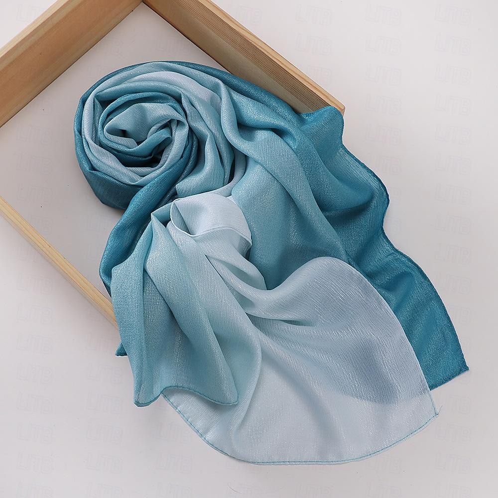 Mujer Chales Hijab Bufandas Dubai islámico árabe musulmán Ramadán Adulto Tocados 2026 - $19.49 –P32